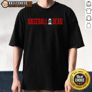 Awesome 2026 Baseball Is Dead Logo Black T-Shirt