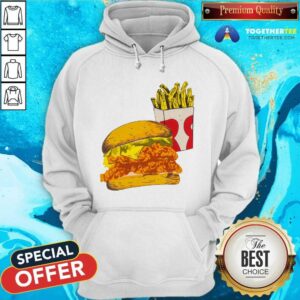 Alternative view of Great Street Food Reds Burger & Chips T-Shirt