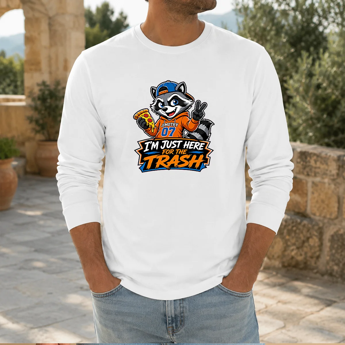 Awesome Jimothy Viral Raccoon Funny Trash Panda Mascot Shirt - Image 7