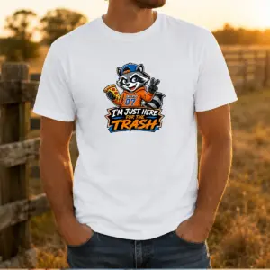 Awesome Jimothy Viral Raccoon Funny Trash Panda Mascot Shirt