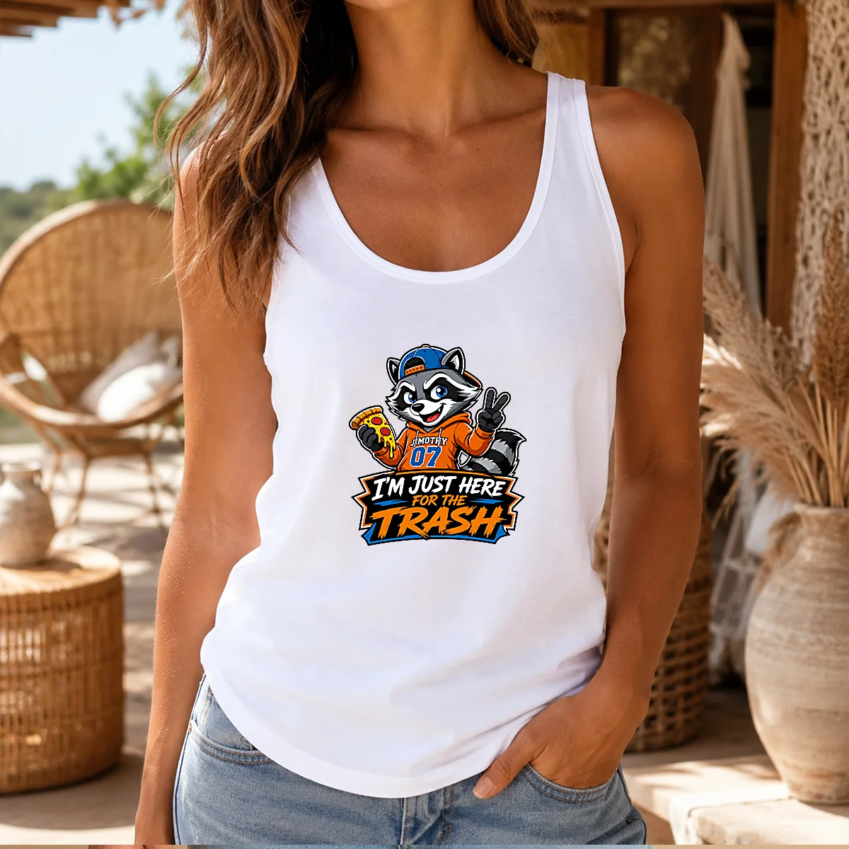 Awesome Jimothy Viral Raccoon Funny Trash Panda Mascot Shirt - Image 3