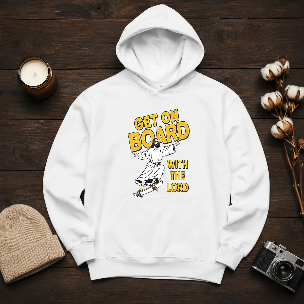 Hot Get On Board With The Lord Skateboarding Shirt - Image 6