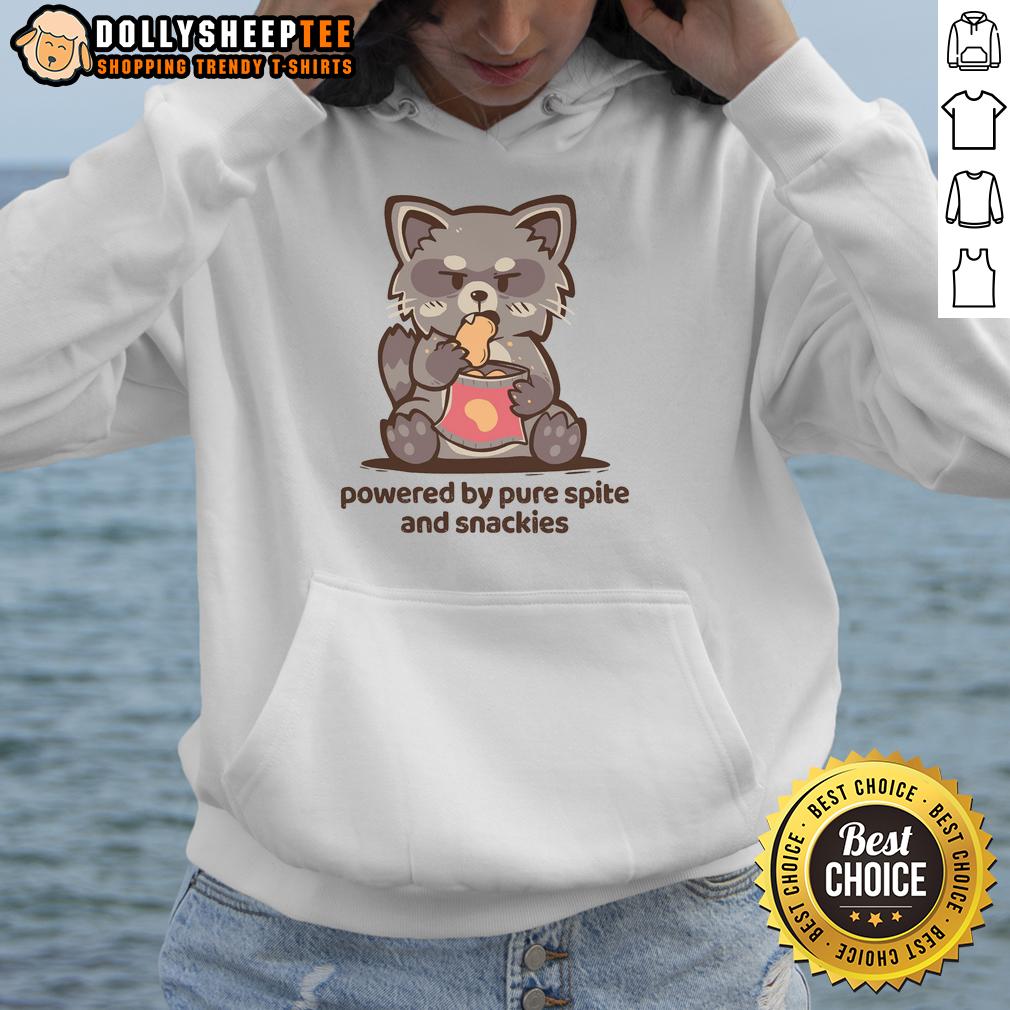Top Powered By Pure Spite And Snackies T-Shirt - Image 2