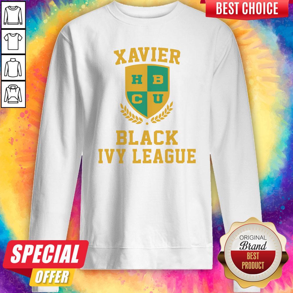 Top Xavier University Black Ivy League Shirta - Image 5