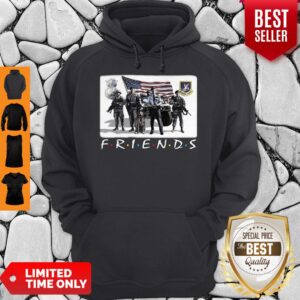 Alternative view of Official Usaf Security Force Friends Veteran Shirt