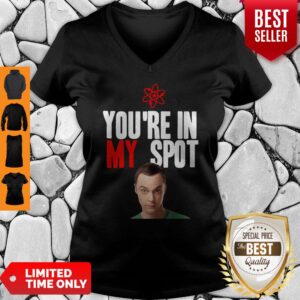 Alternative view of Official Sheldon Cooper Youre In My Spot Shirt
