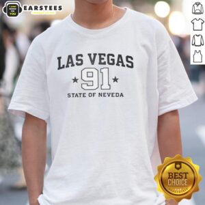Nice Las Vegas 91 State Of Neveda T-Shirt
