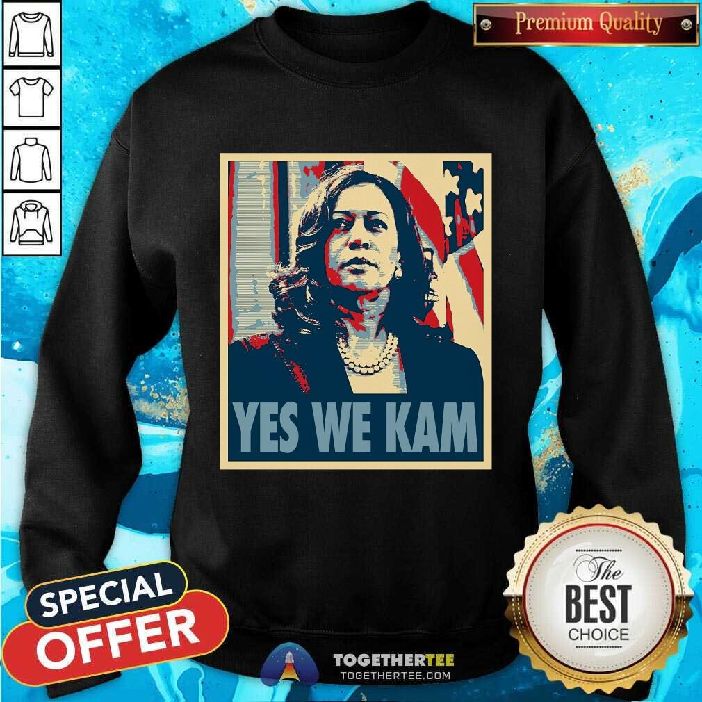Pretty Kamala Harris Yes We Kam T-Shirt - Image 5