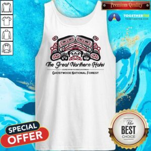 Alternative view of The Great Northern Hotel Ghostwood National Forest Shirt