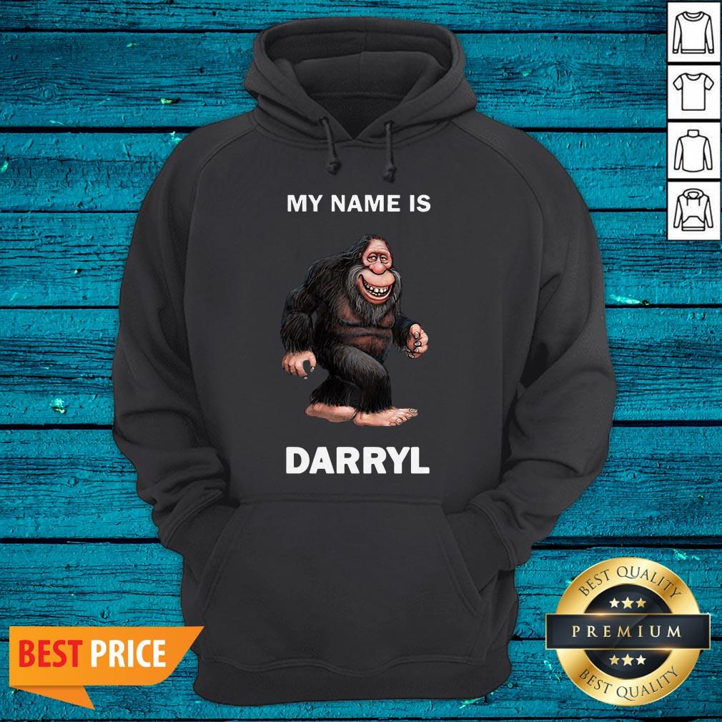 Awesome Bigfoot My Name Is Darryl Shirt - Image 3