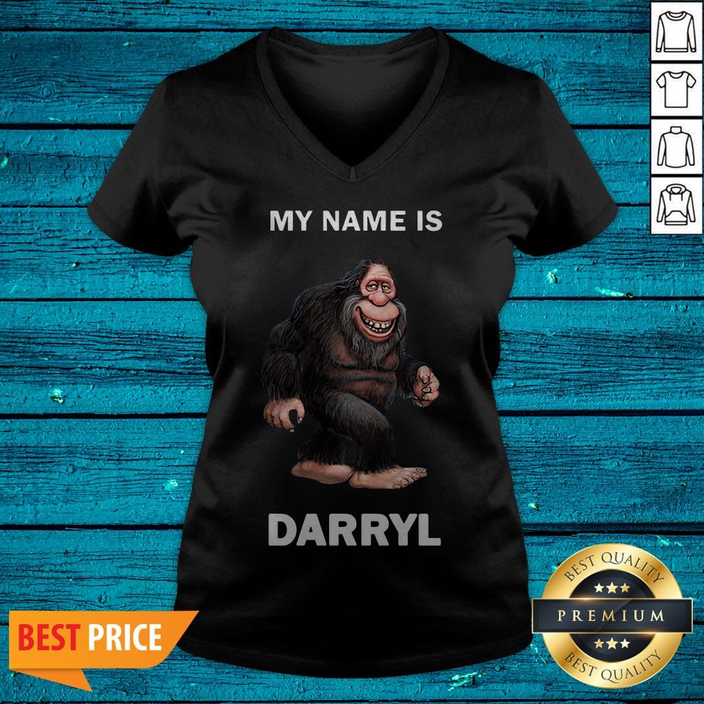 Awesome Bigfoot My Name Is Darryl Shirt - Image 4
