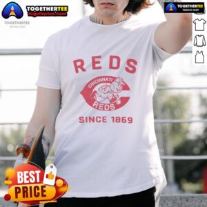 Hot Cincinnati Reds Cooperstown Duster T-Shirt