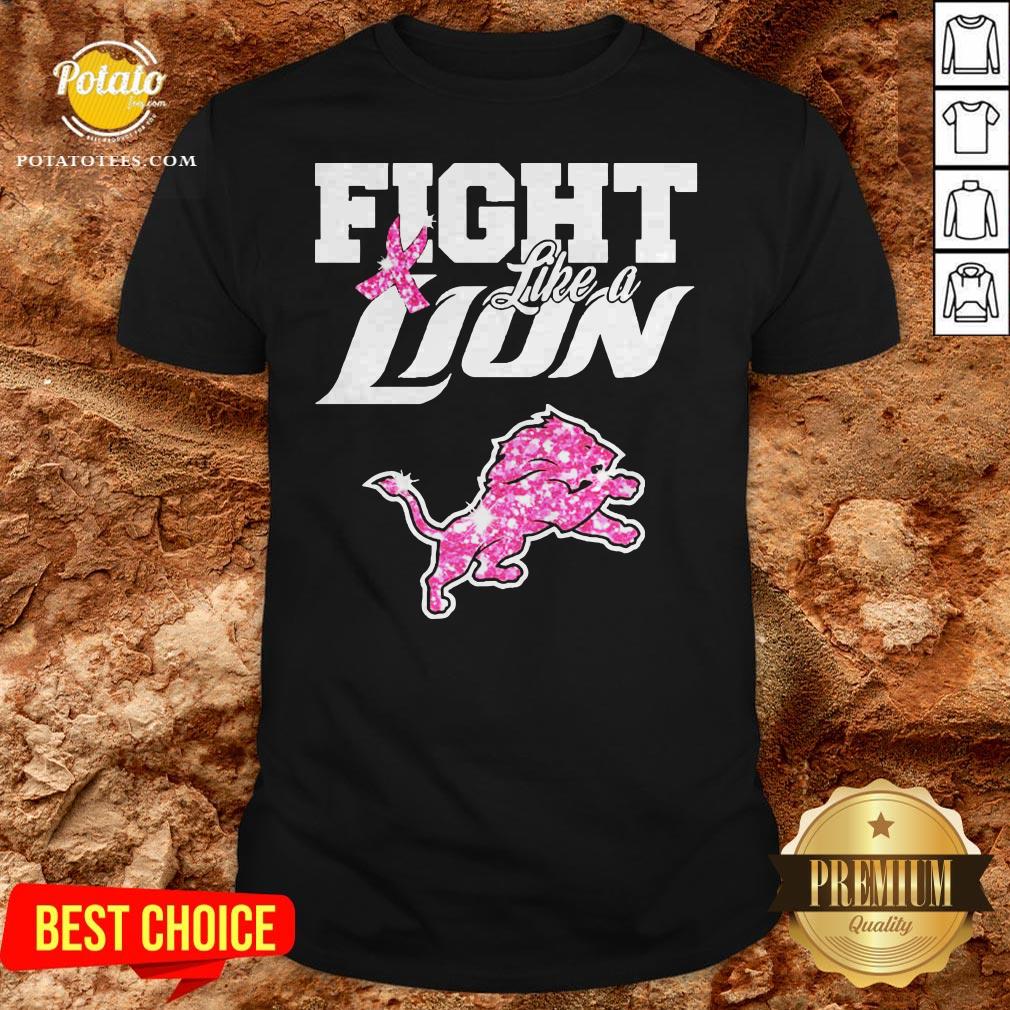 Fight Like A Minerva Lion Diamond Shirt