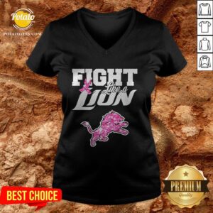 Alternative view of Fight Like A Minerva Lion Diamond Shirt