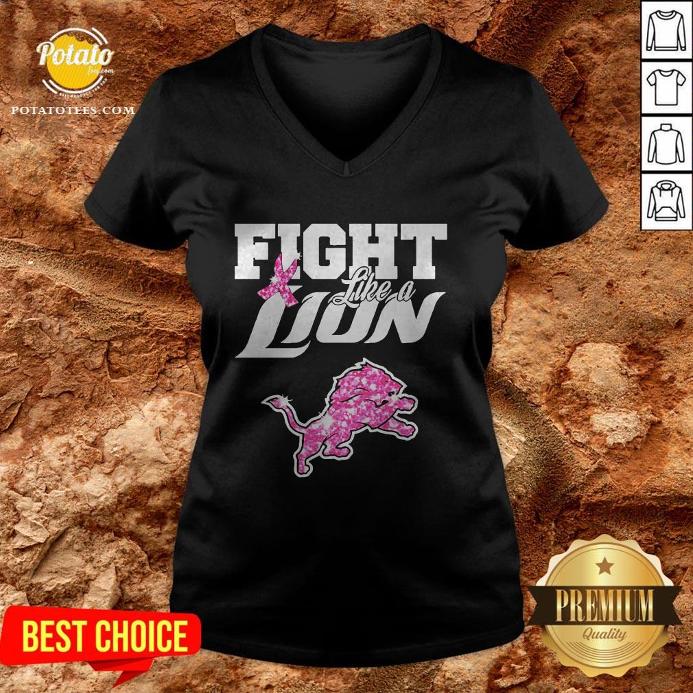 Fight Like A Minerva Lion Diamond Shirt - Image 2