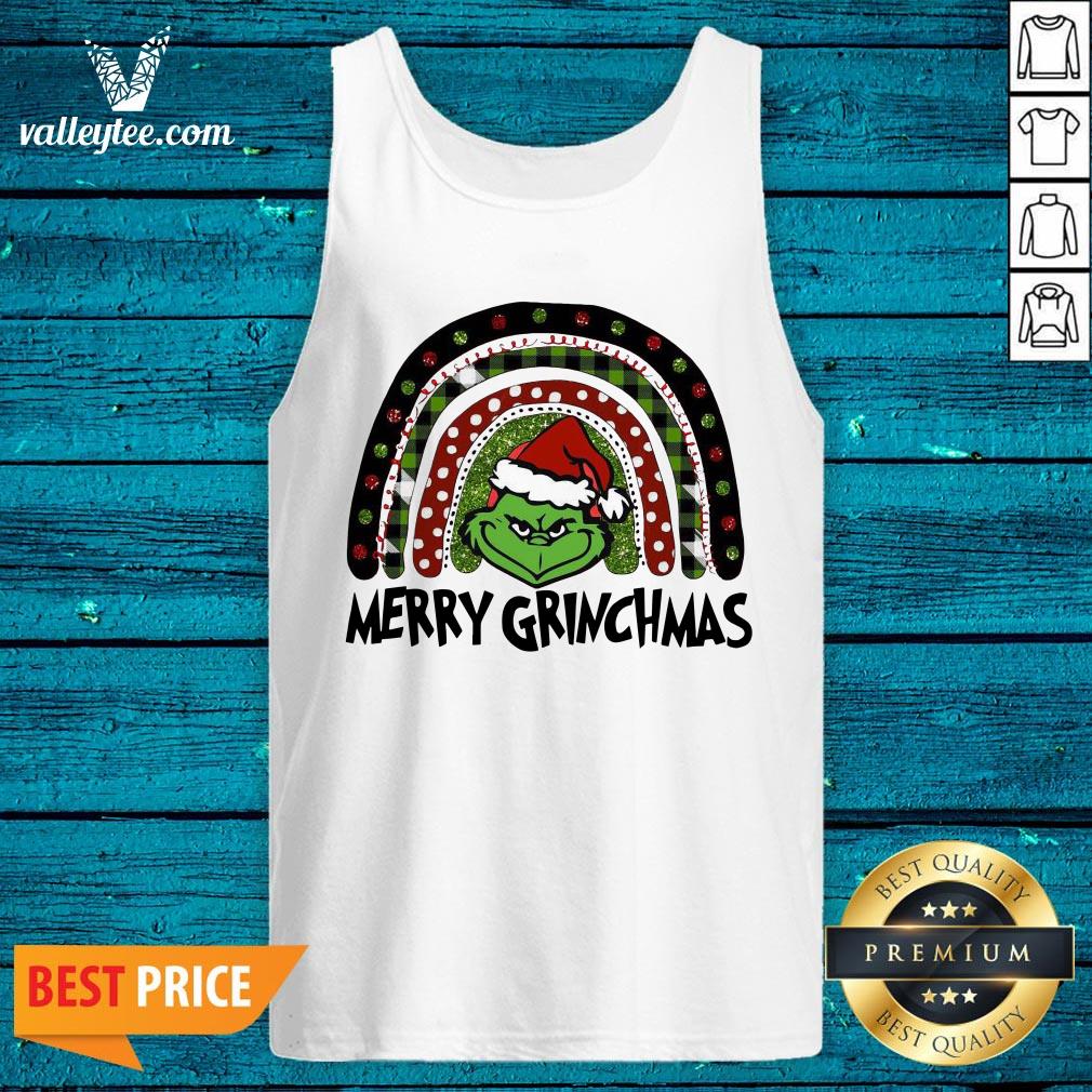Funny Pink Plush Boutique Merry Grinchmas Shirt - Image 5