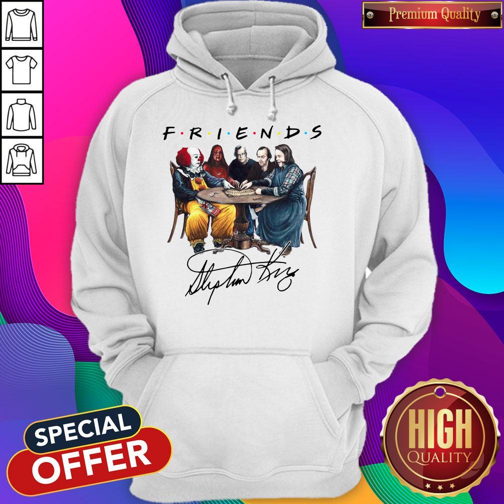 Stephen King Is Still Underrated Friends Signature Halloween Shirt - Image 5