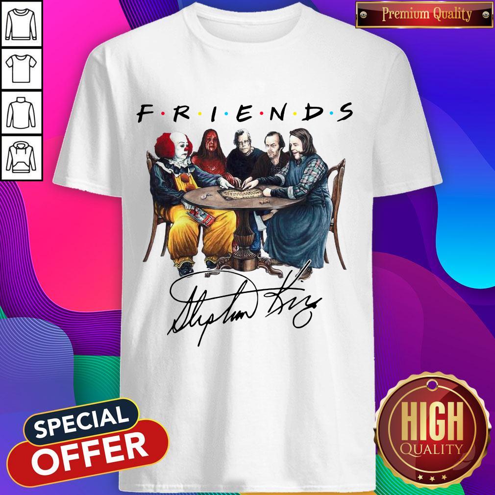 Stephen King Is Still Underrated Friends Signature Halloween Shirt