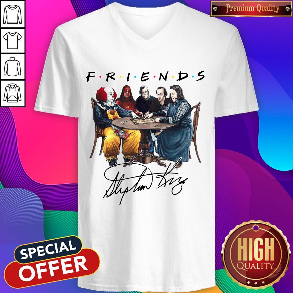 Stephen King Is Still Underrated Friends Signature Halloween Shirt - Image 2