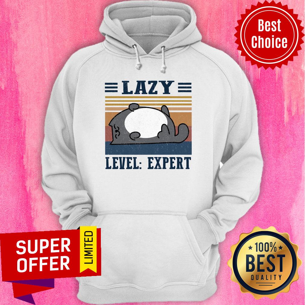 Premium Lazy Level Expert Vintage Shirt - Image 3