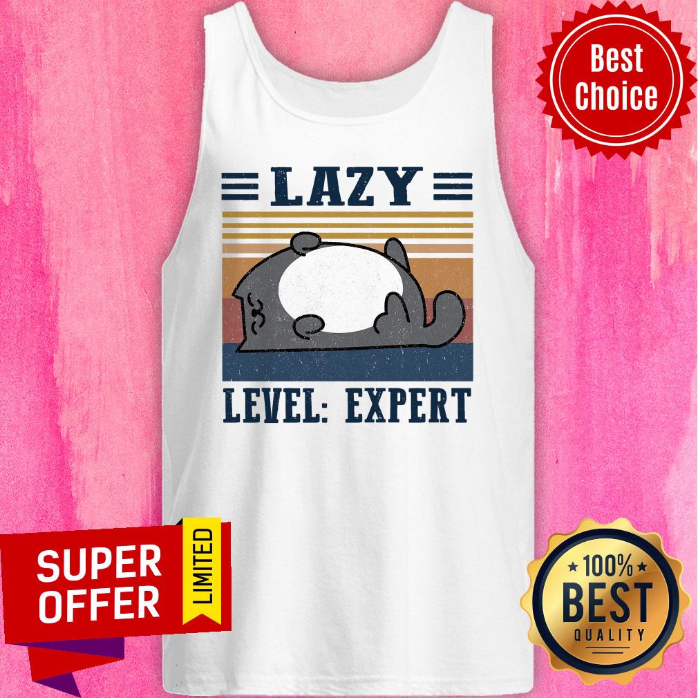 Premium Lazy Level Expert Vintage Shirt - Image 5