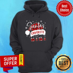 Alternative view of Funny Santa'S Favorite 1st Mimi Christmas Shirt