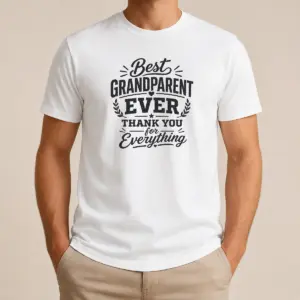 Hot Pretty Grandparents Day Thank You Gift Line Art Shirt