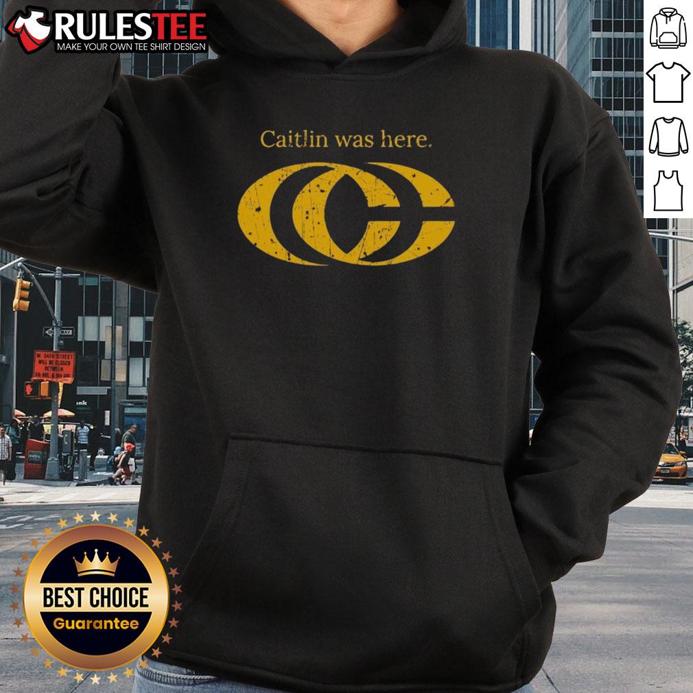 Good Caitlin Clark Was Here CC Logo T-Shirt - Image 2