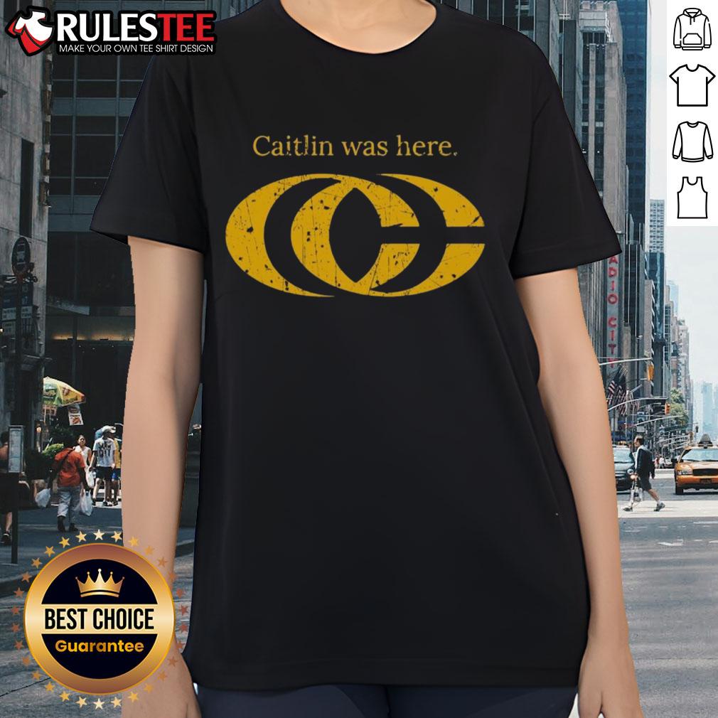 Good Caitlin Clark Was Here CC Logo T-Shirt - Image 3