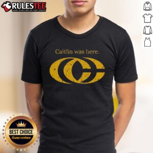Good Caitlin Clark Was Here CC Logo T-Shirt