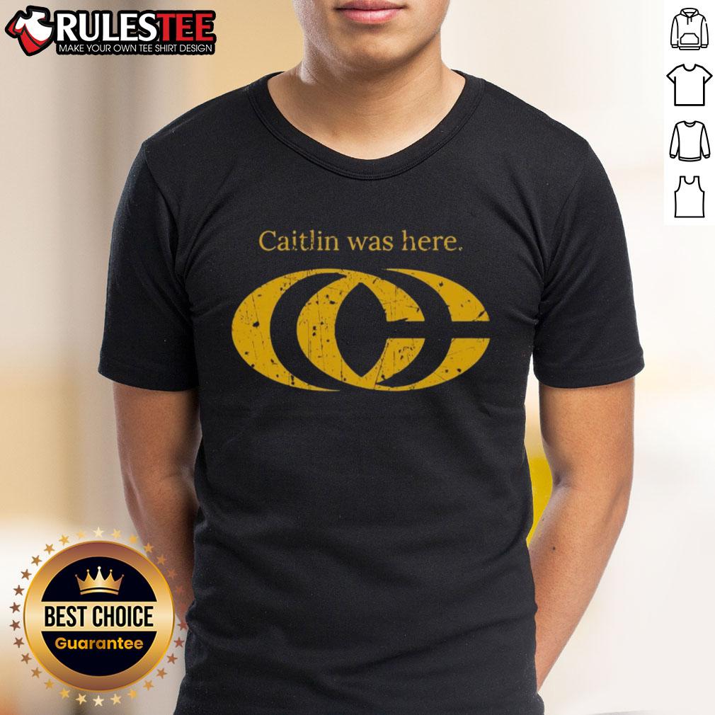 Good Caitlin Clark Was Here CC Logo T-Shirt
