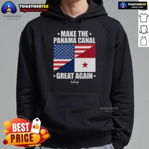 Alternative view of Official Trump Signature Make The Panama Canal Great Again 47th Maga T-Shirt