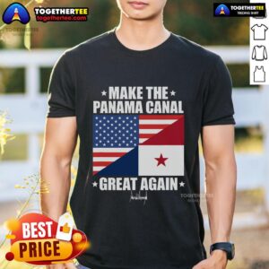Official Trump Signature Make The Panama Canal Great Again 47th Maga T-Shirt