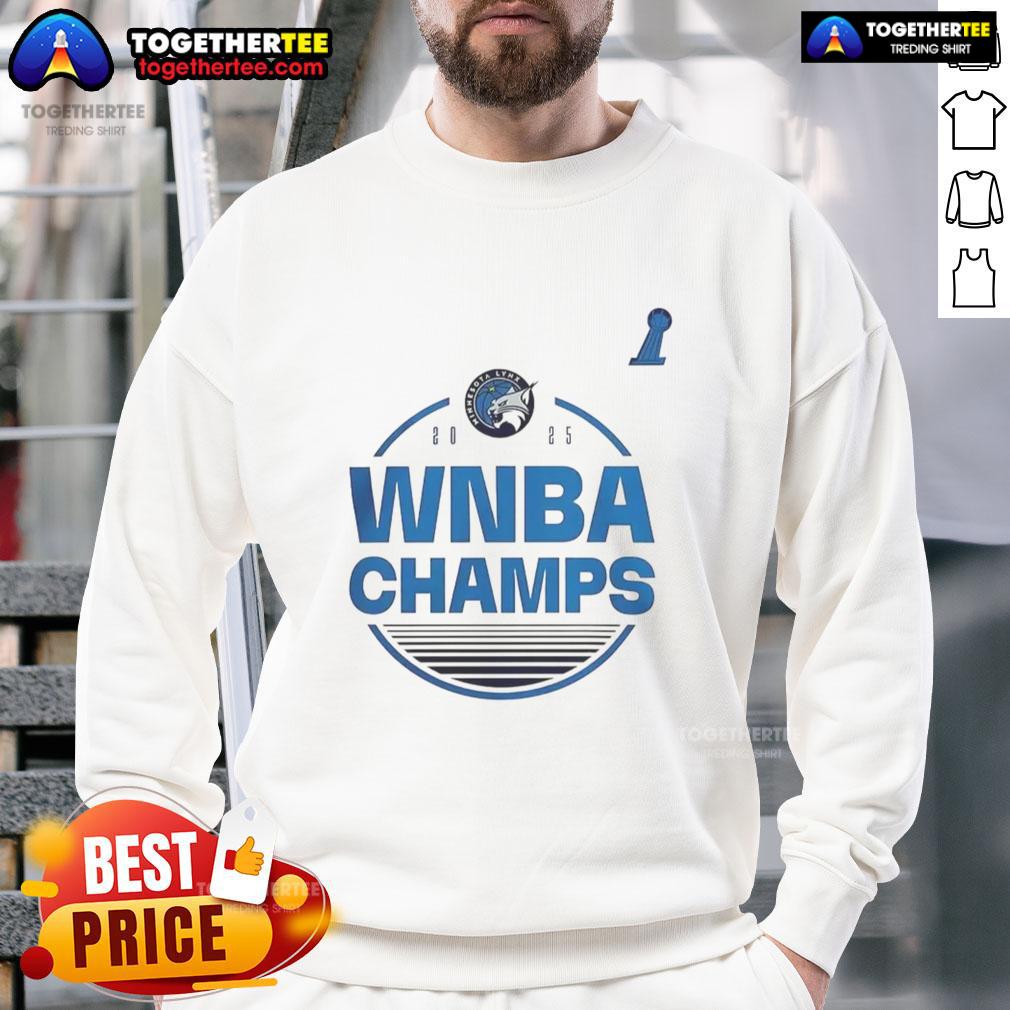 Top Minnesota Lynx 2025 WNBA Finals Champion T-Shirt - Image 5