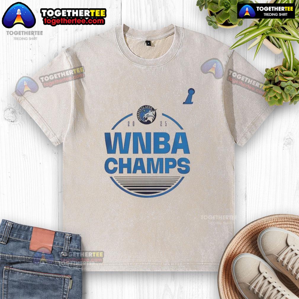 Top Minnesota Lynx 2025 WNBA Finals Champion T-Shirt - Image 6