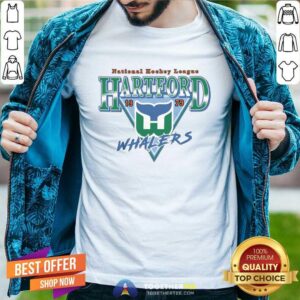 Nice National Hockey League Hartford Whalers Since 1979 T-Shirt
