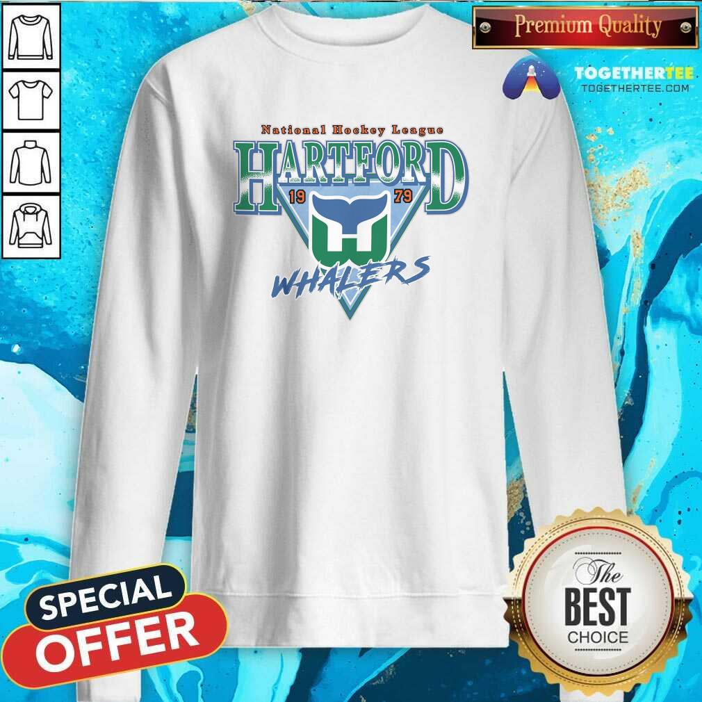 Nice National Hockey League Hartford Whalers Since 1979 T-Shirt - Image 4