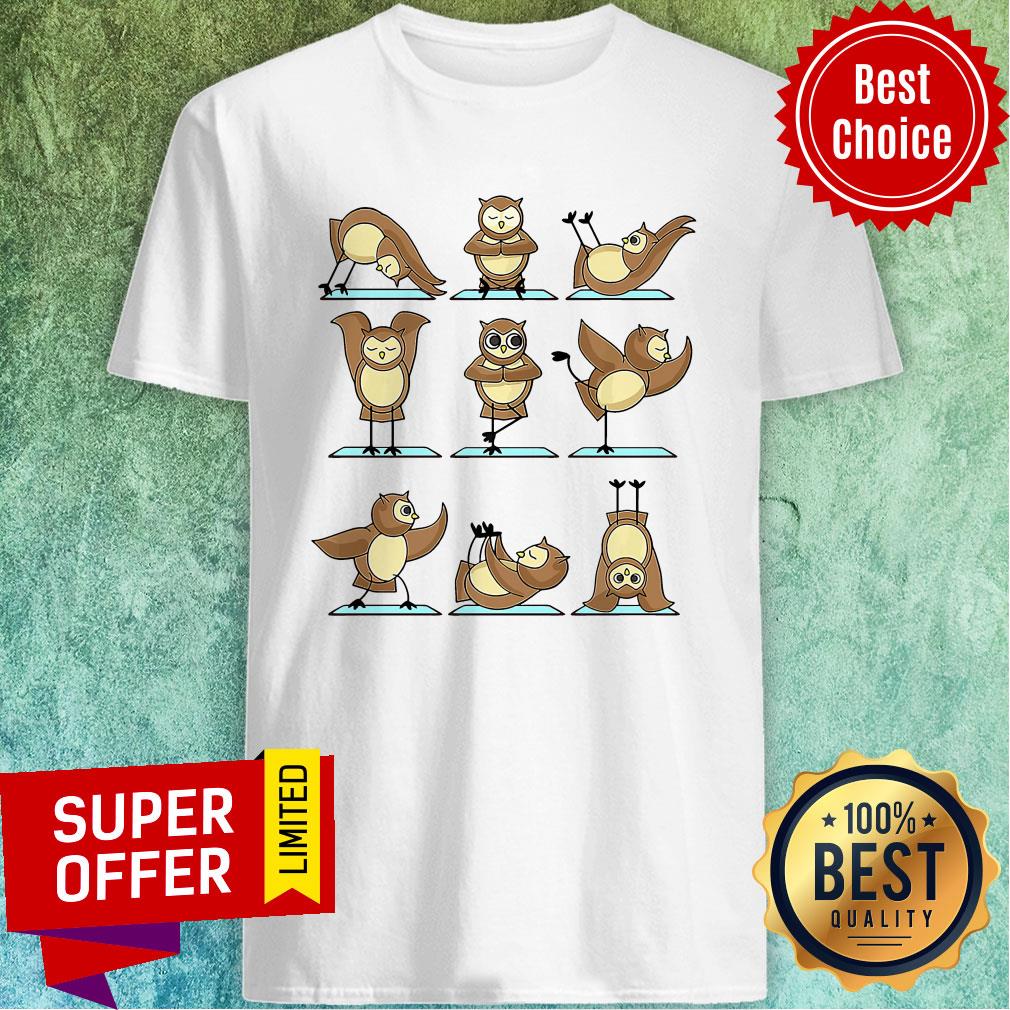 Awesome Owl Yoga Shirt