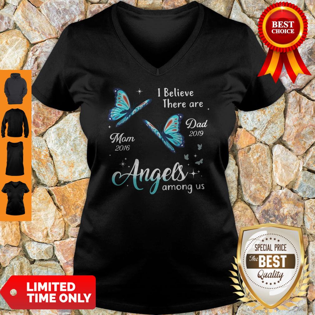 Premium Angels Among Us Butterfly Memorial Personalized Shirt - Image 4