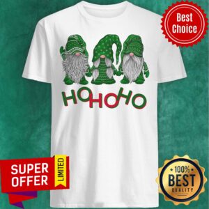 3 Wise Gnomes Christmas Pajamas Holiday Ho Ho Ho 2020 Shirt