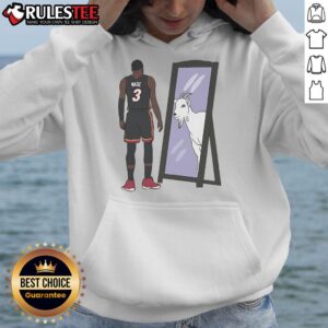 Alternative view of Awesome Dwyane Wade Mirror Goat T-Shirt