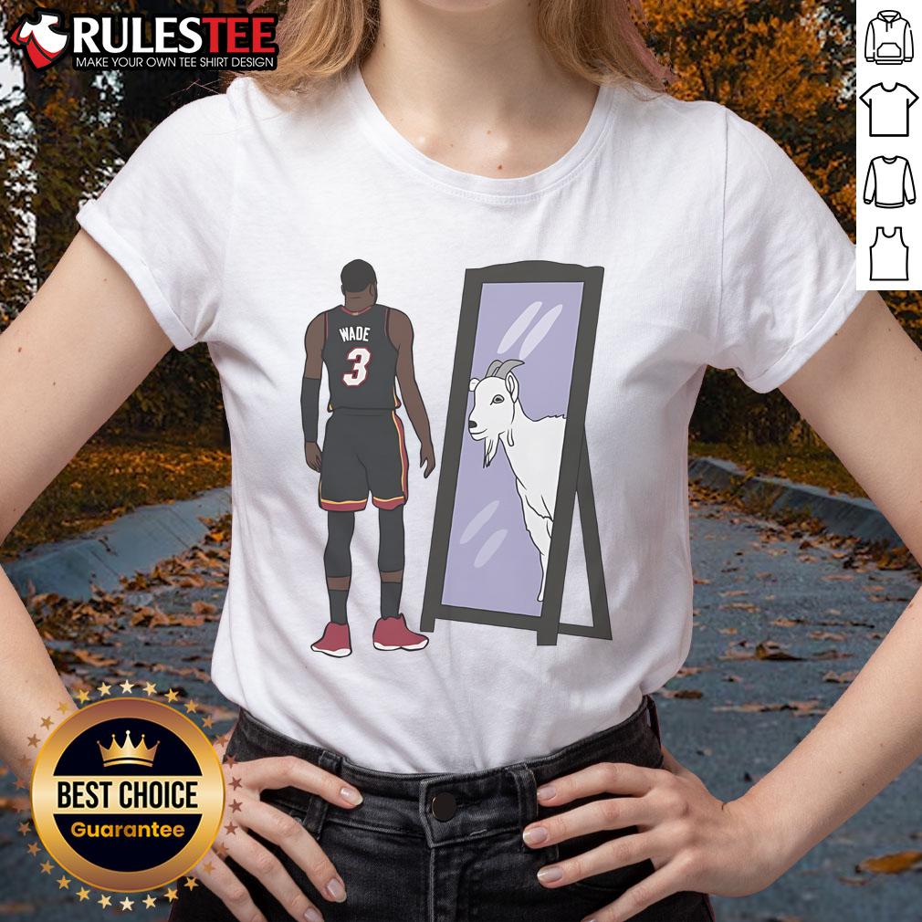 Awesome Dwyane Wade Mirror Goat T-Shirt - Image 3