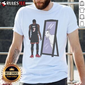 Awesome Dwyane Wade Mirror Goat T-Shirt