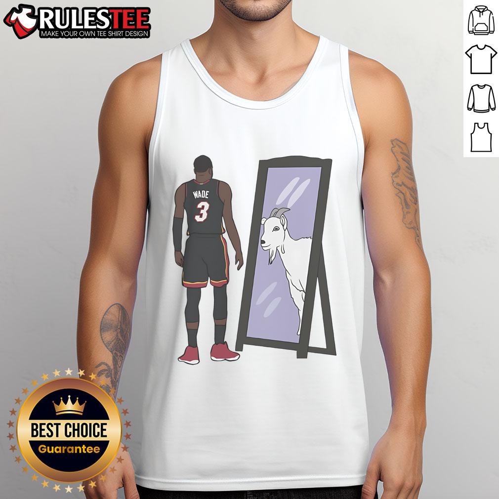 Awesome Dwyane Wade Mirror Goat T-Shirt - Image 4