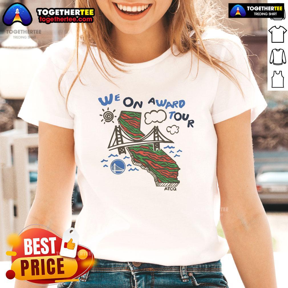 Top A Tribe Called Quest X Golden State Warriors We On Award Tour T-Shirt - Image 3