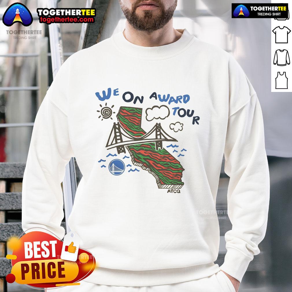 Top A Tribe Called Quest X Golden State Warriors We On Award Tour T-Shirt - Image 5