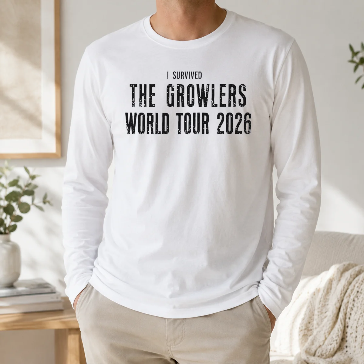 Nice I Survived The Growlers World Tour 2026 Shirt - Image 5