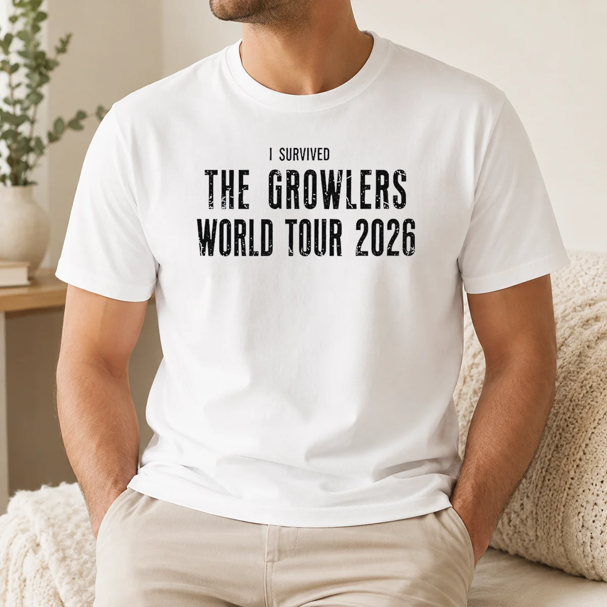 Nice I Survived The Growlers World Tour 2026 Shirt