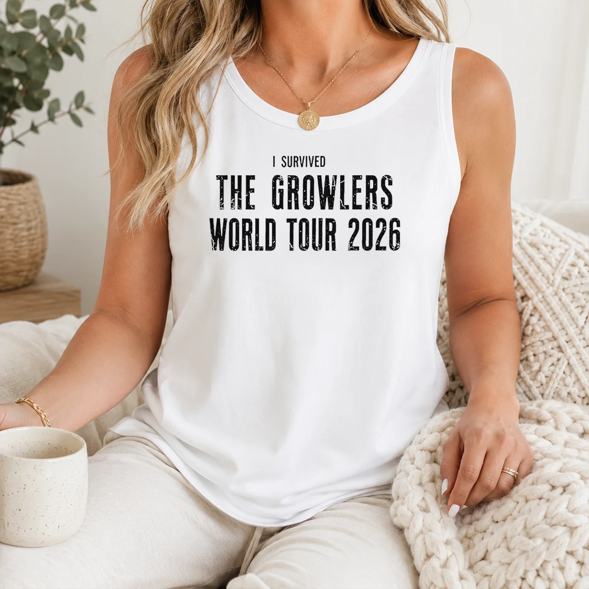 Nice I Survived The Growlers World Tour 2026 Shirt - Image 3