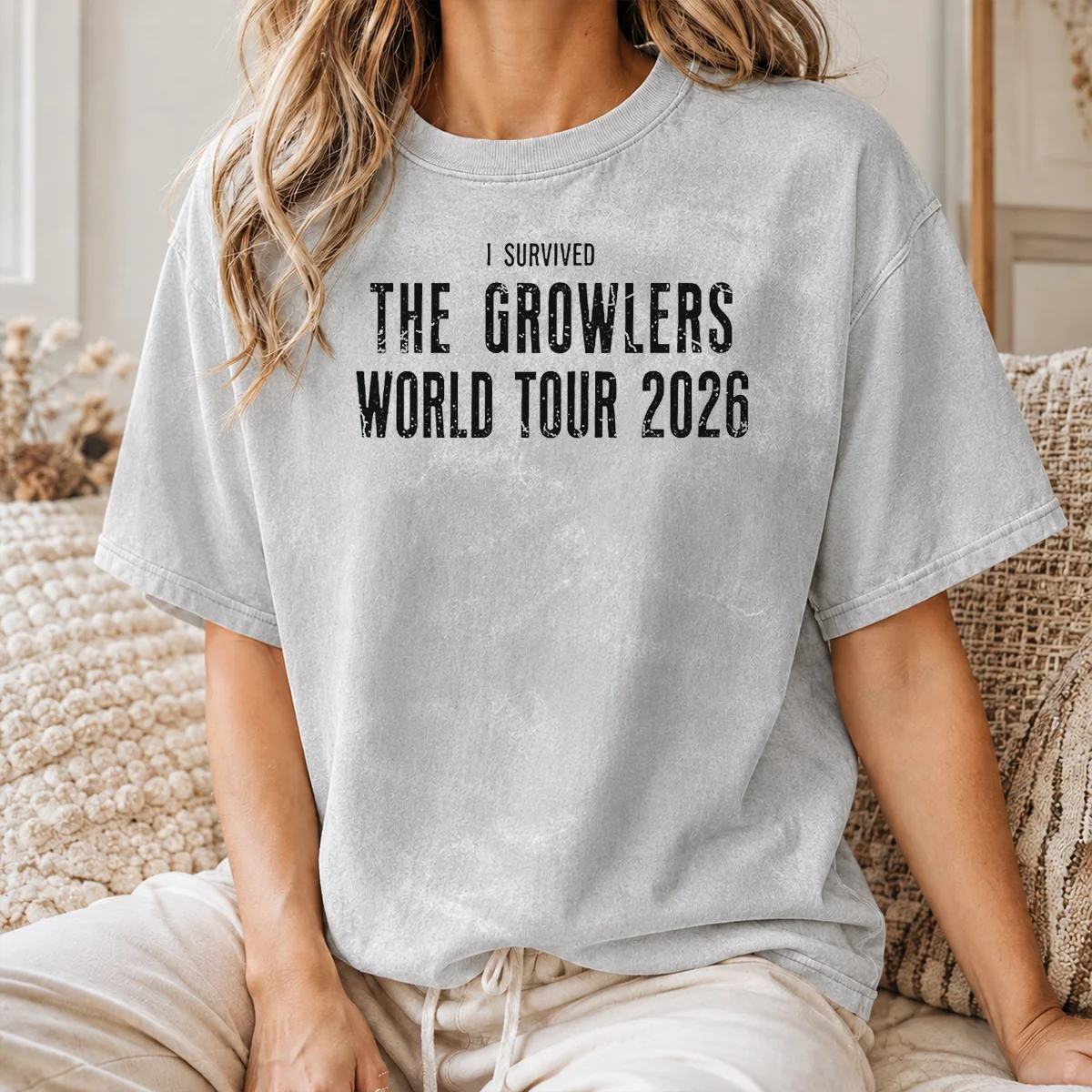 Nice I Survived The Growlers World Tour 2026 Shirt - Image 8